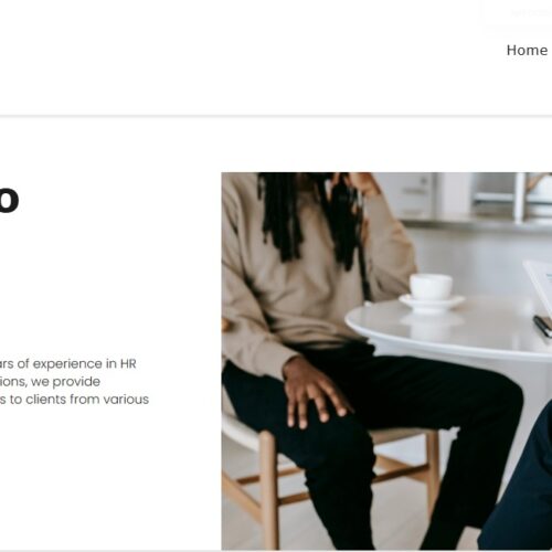 HR Consulting Website